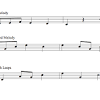 We will use this musical example to demonstrate phrases. 1