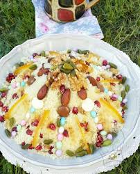 Mesfouf Algerien Couscous Sucres Aux Fruits Secs Gourmandise Assia