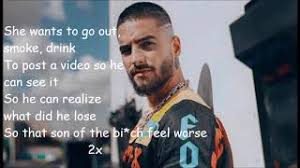 Choreography by frank cabralesanna sur. Maluma Hp Letra English Lyrics Ø§Ø®Ø¨Ø§Ø± Ù…Ø¬Ù†ÙˆÙ†Ø©
