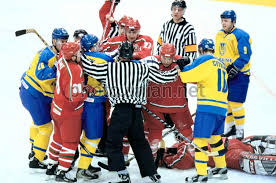 Photo Hockey game Ukraine vs. Belarus ...