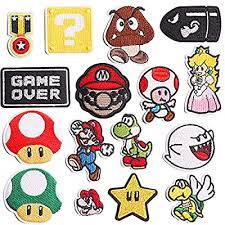 Parches bordados para la ropaitem: Buy Decorative Patches 16pcs Iron On Patches For Clothing Embroidered Sew On Super Cute Cartoon Anime Patches For Kids Jackets Shirts Backpacks Online In Indonesia B08vj9yt8z