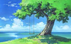 Get inspired by our community of talented artists. Anime Landscape Cute Anime Swin Background