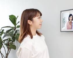 Echo Show 5 (第3世代)でビデオ通話をしている写真の画像