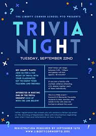 We want your trivia night to be a success, and advertising works. Lcs Trivia Night Flyer Lcs Pto