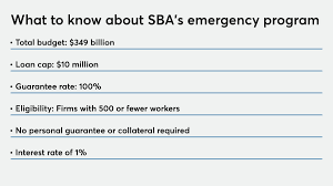 According to the federal law that regulates. Emergency Loan Program Plagued By Chaos On Eve Of Launch American Banker