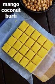 Mango Burfi Recipe Mango Barfi Mango Coconut Burfi Recipe Recipe Burfi Recipe Mango Recipes Recipes