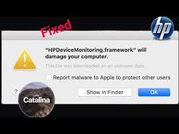 Mac Keeps Popping Up Hpdevicemonitoring Framework Will Damage Your Computer Fixed Youtube If not, continue with the next solution. mac keeps popping up hpdevicemonitoring framework will damage your computer fixed