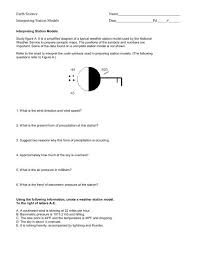 1/21/2016 1:43:11 pm new headway intermediate. Station Model Worksheet Pdf Envgeology