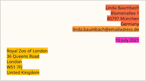 i used a nice template i found on zety. Letter Of Application Bewerbungsschreiben Englisch Mit Video