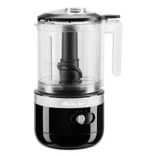 kitchenaid cordless 5 cup onyx black