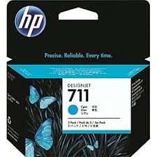 hp 711 cyan standard yield ink cartridge 3 pack cz134a at staples ink cartridge printer ink cartridges printer ink