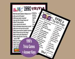 Jun 03, 2020 · answer these trivia questions and find out! 90s Trivia Etsy