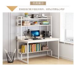 Ahb 47 rolling computer desk with 4 smooth wheels and 3 iron hooks, simple style mobile writing desk home office study table movable workstation with metal frame. The 8 Best Computer Tables In Singapore For Students 2021