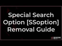 We did not find results for: Ssoption Removal Guide Special Search Option Free Delete Steps Youtube