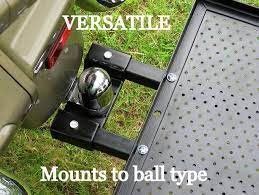 The Quick Release Cooler Rack From The Usa Trailer Store Mounts To A Ball Hitch Or Receiver Hitch Cooler Quick Release Quick