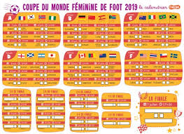 Découvrez le calendrier la coupe du monde féminine 2019, avec les dates, les horaires et les chaînes de rappelons que deux diffuseurs proposent la diffusion de cette coupe du monde de foot féminin à la tv : Au Sommaire Du Numero Du 1er Juin 2019 Astrapi