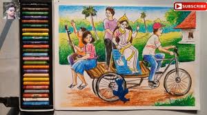 A collection of saraswati puja pictures, images, comments for facebook, whatsapp, instagram and more. How To Draw Saraswati Puja For Kids Easy Saraswati Thakur Drawing For Kids Youtube