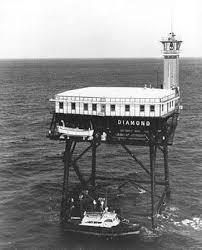Black And White Lighthouse North Carolina Diamond Shoals Lighthouse North Carolina At Lighthousefriends Com Lighthouse Hatteras Lighthouse North Carolina Lighthouses