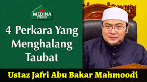 Maybe you would like to learn more about one of these? Ustaz Jafri Abu Bakar Mahmoodi 4 Perkara Yang Menghalang Taubat Youtube