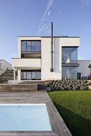 Gerahmte Landschaft Essen Moderne Architektur Wohnarchitektur Cube Haus