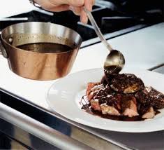 These slow cooked beef cheeks are braised in a beautiful red wine sauce until they are so meltingly tender, you can eat it with a spoon! Shallot Red Wine Sauce Recipe Food Wine Sauce For Steak Bbc Good Food Recipes