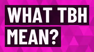 Tbh is a very common and popular social media slang/acronym. What Is Tbh Meaning On Instagram Instafollowers