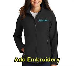 sanmar ladies jacket port authority black