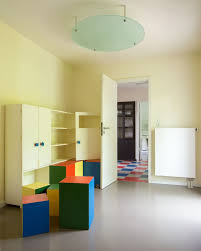 ad classics haus am horn a direct line of sight from the children s room in the foreground to the kitchen allowed bauhaus interior bauhaus furniture graphic