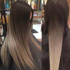 2 192 likes 46 comments yen vuongphan ombrestudio on instagram pm ash tones are so pretty ombrestud balayage hair hair color flamboyage hair styles