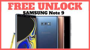 Just about anyone can follow the simple steps for unlocking their samsung device. How To Unlock Samsung Galaxy Note 9 Free Any Carrier Or Country Youtube