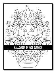 If you enjoy the video, leave a. Halloween Coloring Book Jade Summer