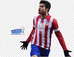 After that, the emblem hasn't gone far from its roots. Atletico Madrid F C Penafiel Chelsea F C S C Braga Football Player Diego Costa Tshirt Sport Jersey Png Pngwing