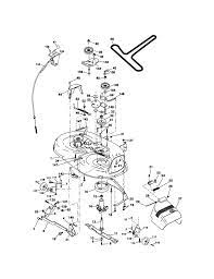 Mower Deck Diagram Parts List For Model 917275810 Craftsman Parts Riding Mower Tractor Parts Craftsman Riding Lawn Mower Craftsman Lawn Mower Parts Craftsman