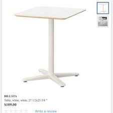 Tengchang 40 height metal dining table legs for bar, modern industrial style desk legs, set of 2. Ikea Billsta Bar Table For Sale In Finglas Dublin From Darrenaf
