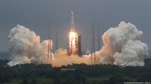 Chinese taikonauts leave hk for macao. China Launches First Tiangong Space Station Module News Dw 29 04 2021