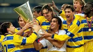 All the goals scored by parma ac, winner of the 1998/99 uefa cup. Parma Europa League 1999 Europa League Football Wrestling