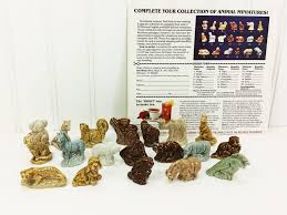 Wade Whimsies American Series 2 Set Of 19 Red Rose Tea Animal Etsy Red Rose Tea Rose Tea Animal Figurines