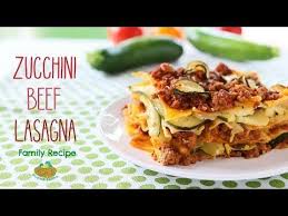 Zucchini Beef Lasagna Recipe 12m A Beef Bolognese Sauce Layered In Between Zucchini And Pasta No Bechamel Sauce Nor Recipes Beef Lasagna Beef Lasagna Recipe