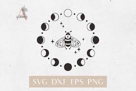 Download Art Collectibles Clip Art Moon Clipart Celestial Svg Crescent Moon Svg Moon Phase Svg Svg Files For Cricut Moon Svg Png