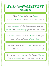 Die zeitzone, die zeitansage, der zeitabschnitt, die zeitarbeit, der zeitarbeiter, der zeitplan, der zeitvertrag, der zeitvertreib. Ostern Zusammengesetzte Nomen Ubungskarten Unterrichtsmaterial In Den Fachern Daz Daf Deutsch Fachubergreifendes Zusammengesetzte Nomen Nomen Daf
