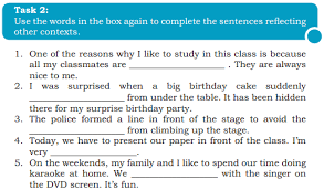 Bahasa thailand merupakan bahasa nasionalnya. Pembahasan Soal B Inggris Chapter 8 My Idol Page 113 Kelas 10 Saifullah Id