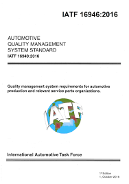 Iatf 16949:2016 is the international standard for automotive quality management systems. Iatf 16949 2016 Quality Management System For Organizations In The Automotive Industry 9788002026990 Amazon Com Books