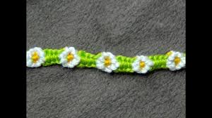 Maybe you would like to learn more about one of these? Daisy Chain Original Pattern Friendship Bracelet Tutorial Youtube