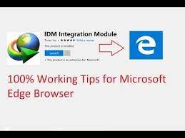 The download speeds could get 10 times faster compared to regular web browsers. Internet Download Manager Edge Browser