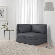 Vallentuna Sleeper Module With Backrests Hillared Dark Gray Ikea Vallentuna Ikea Flexible Furniture
