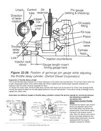 Detroit Diesel Mechanical Injection System