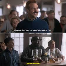 Jason sudeikis is back as the eponymous coach of a mediocre english. Working On My Backwards Walk Ted Lasso 1 08 The Diamond Dogs Mae What Do I