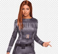 The winter soldier's real name is james buchanan barnes, and when he was fighting alongside captain america before his abduction, he went by bucky. Black Widow Captain America The Winter Soldier Bucky Barnes Costume Black Widow Marvel Avengers Assemble Superhero Png Pngegg