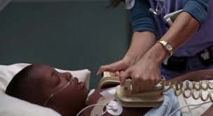 The defibrillator shock to any other part of the body does exactly what electrical shock from a bolt inadvertenly shocking patients did happen occassionaly in the old times when nurses hadn't yet. Nine Most Unrealistic Things That Happen In Tv Hospitals