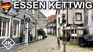 4k Old Town Essen Kettwig Cloudy Day City Walk West Germany Walk Youtube